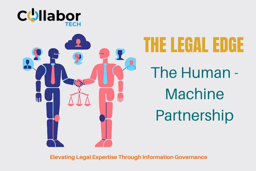 human machine partnership man and machine shaking hands